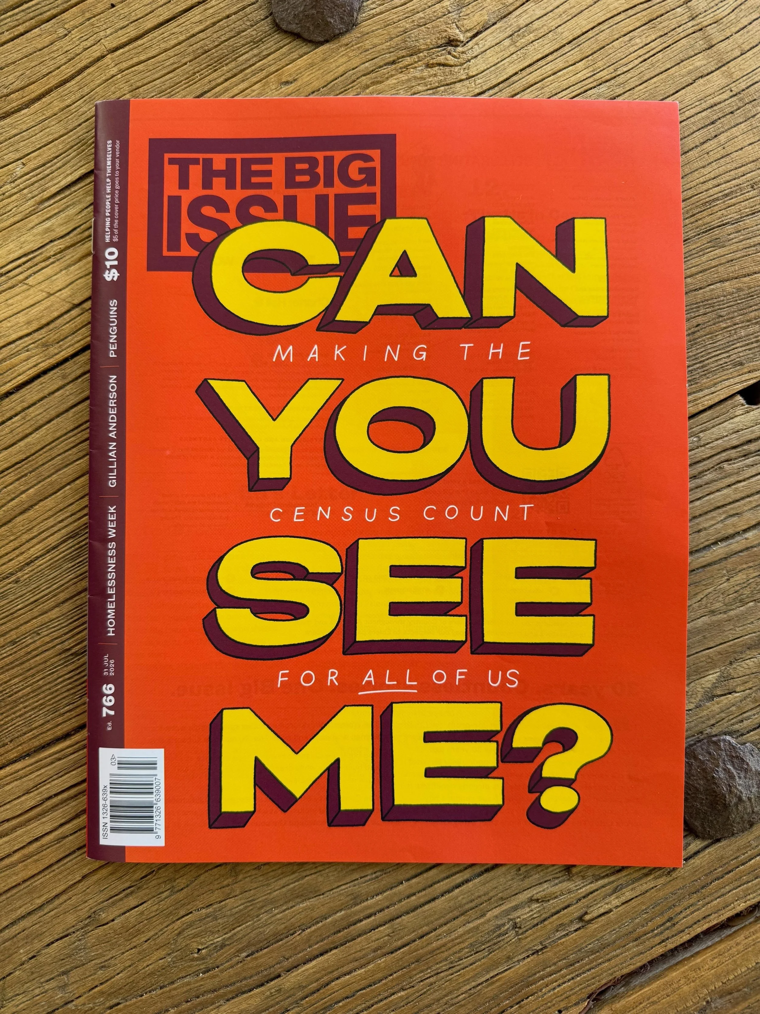 Thanks to @bigissueaustralia for running my article about near homelessness experienced by older single women, a crisis which is often hidden.

&ldquo;These women are not invisible because they are unusual. They are invisible because their stories ra