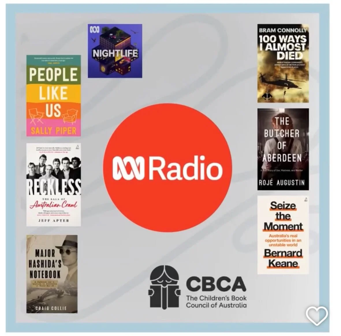 Such a great interview by Greta from @abcradionational Nightlife about PEOPLE LIKE US along with @susandavies9232 talking about her work with @sharingwithfriends_foundation. If you&rsquo;d like to listen back to our conversation you can through the P