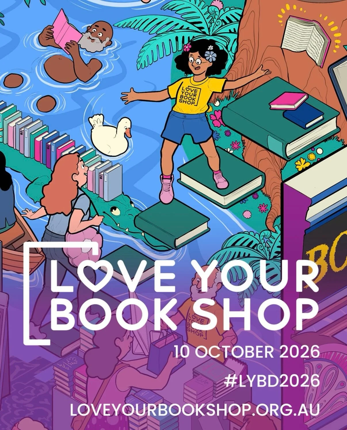 Saturday 10 October&hellip;mark the date in your diaries! This is always a fun day with many bookshops putting on special events, hosting stalls and offering giveaways, all in the name of celebrating books, reading and community. 

#lybd2026