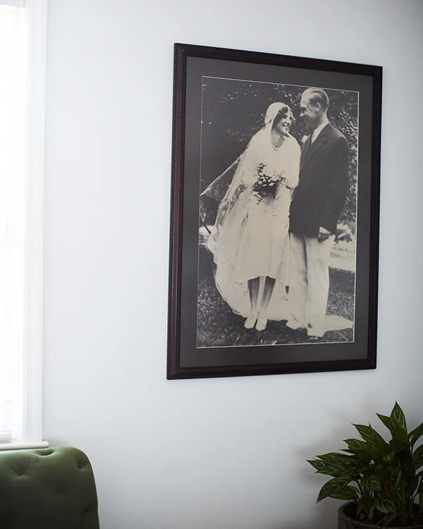 The photo of my great Grandparents, taken in 1929