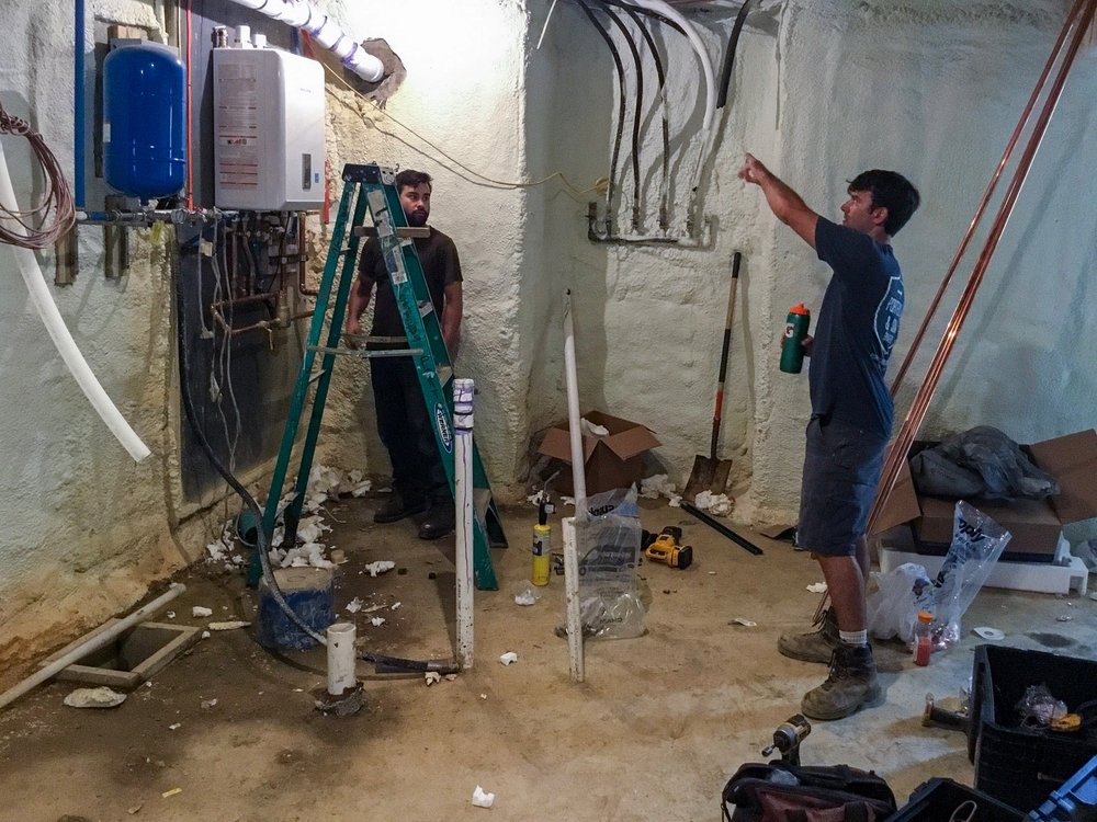 Inspecting the utilities