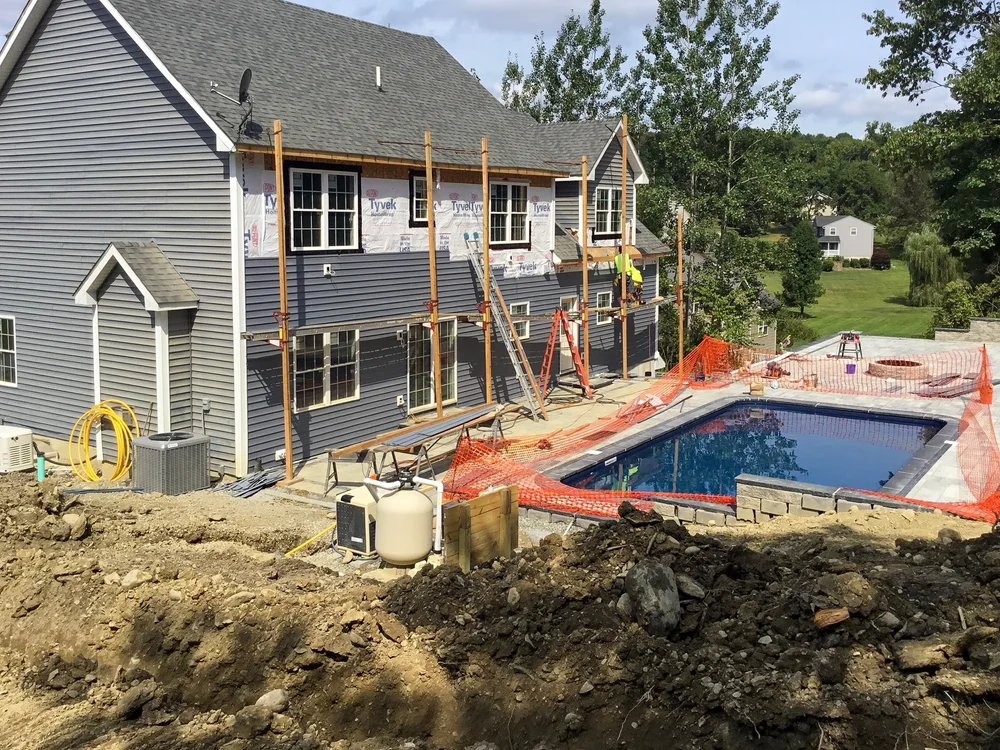 Final back yard prep