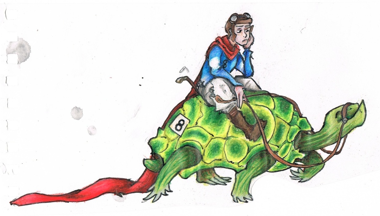 Turtle and the Jockey
