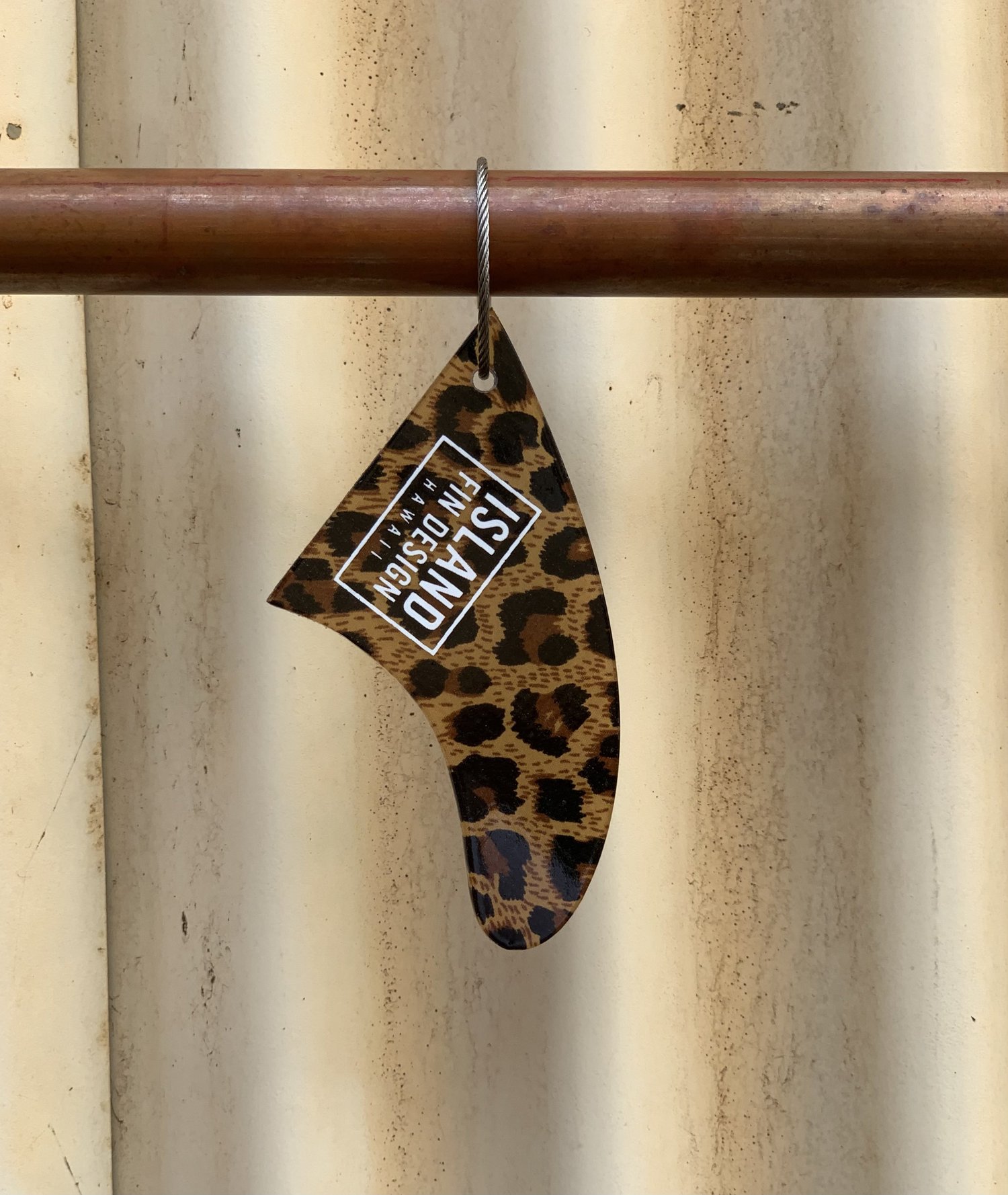 FIN KEYCHAIN - CHEETAH — ISLAND FIN DESIGN
