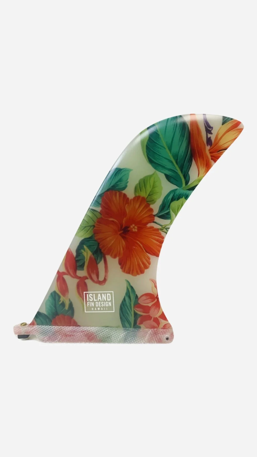 LEEWARD IN WHITE ALOHA — ISLAND FIN DESIGN