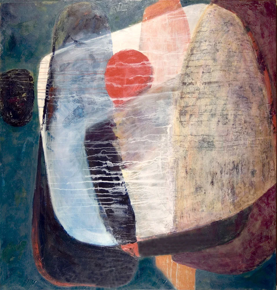 Mellow Haze, 2009, 54x52 Inches, acrylic on canvas