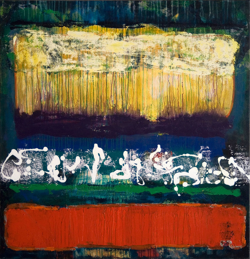 Solitude, 2011, 52x54 Inches, acrylic on canvas