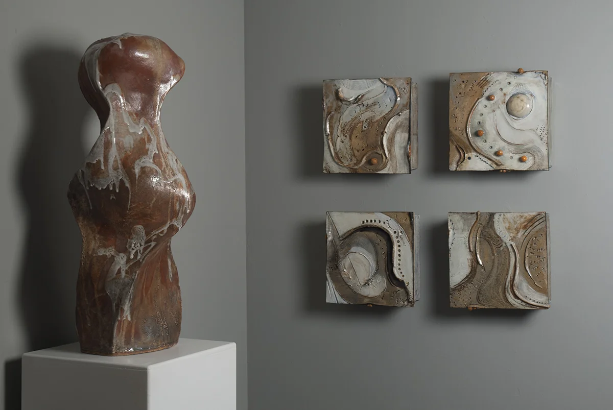 Exhibition View of The Goddess and Places to Go, 2018