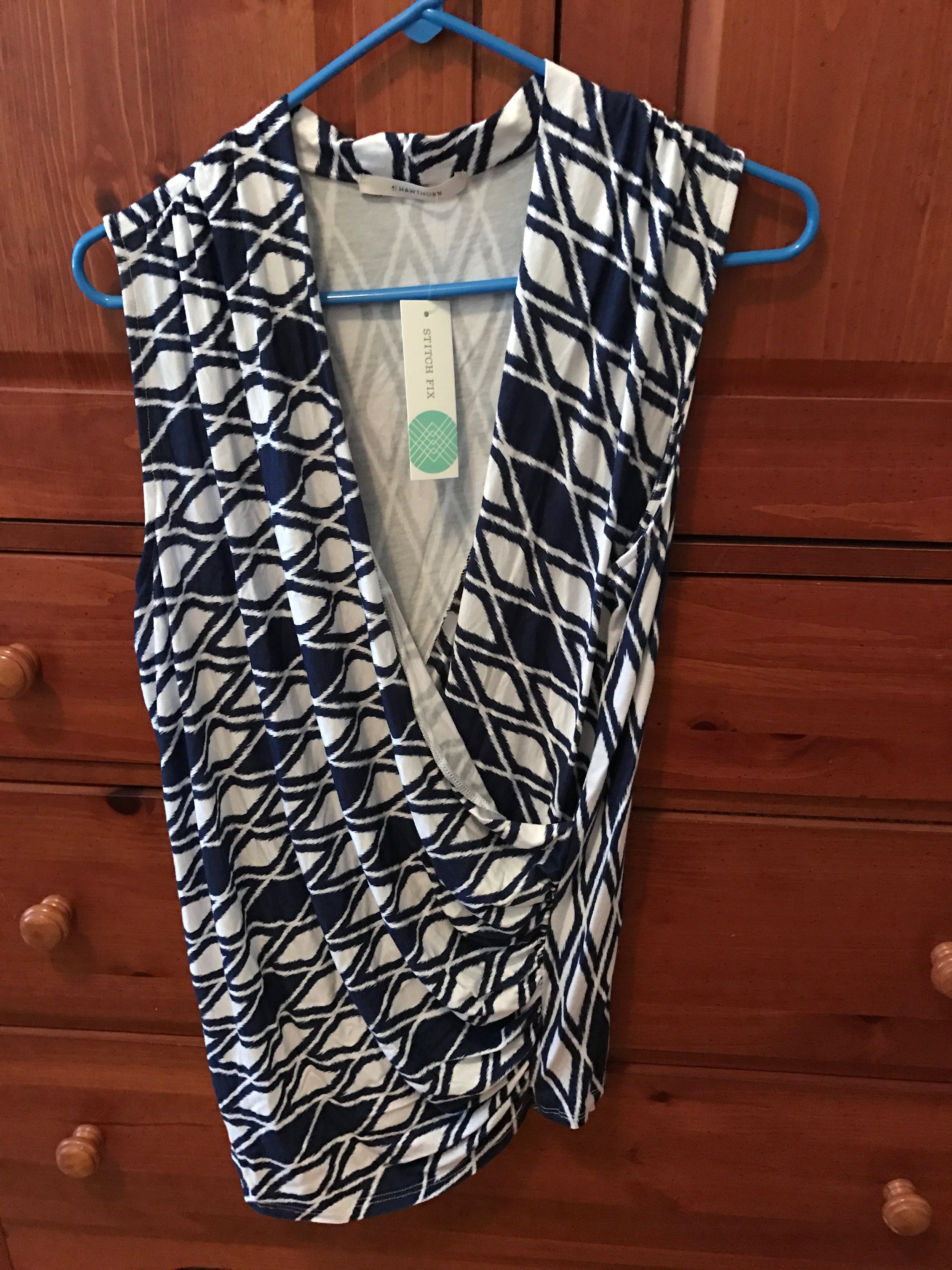 Montgomery Cross Front Knit Top by 41Hawthorn