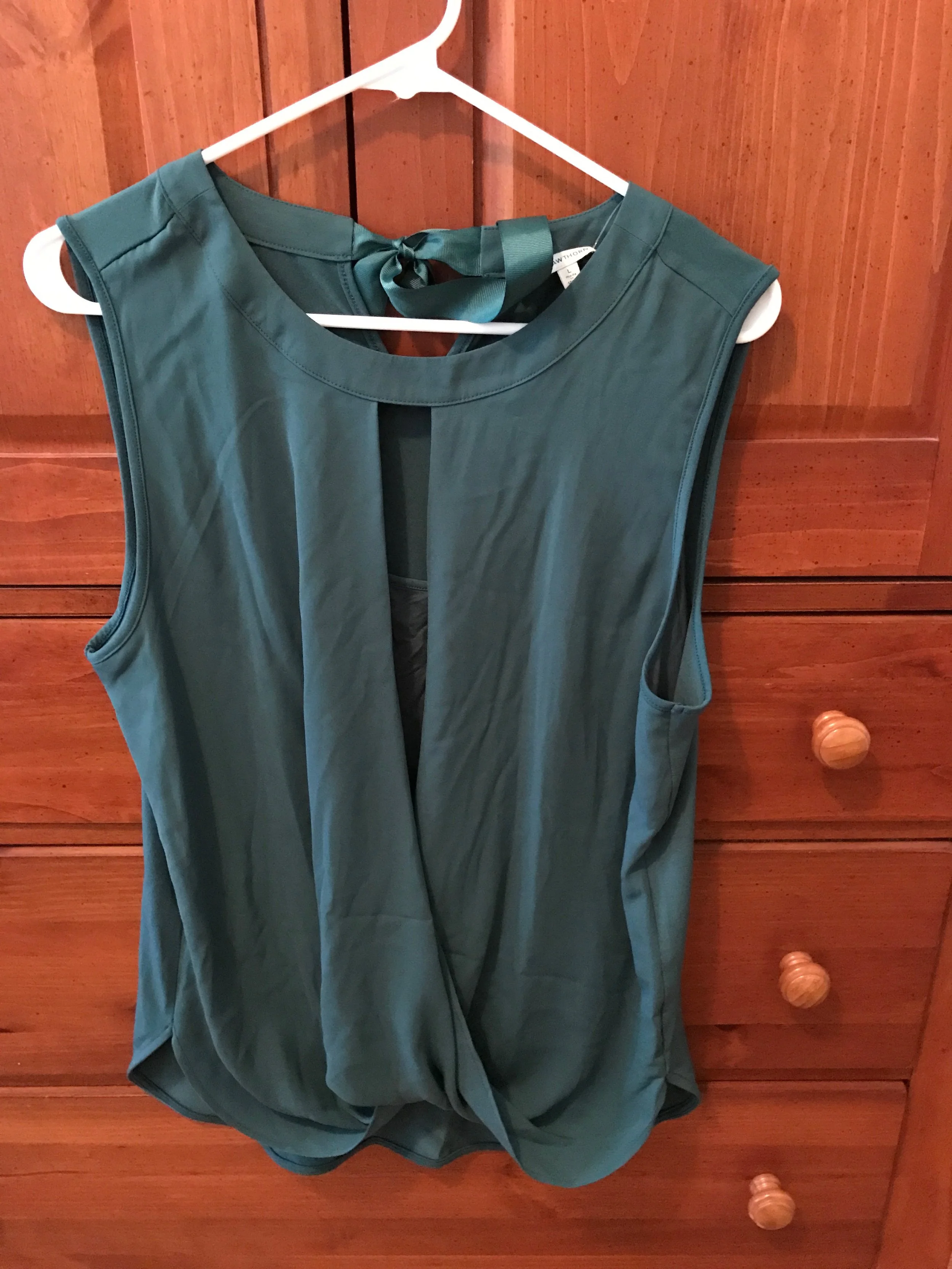 Clearwater Mixed Material Blouse by 41Hawthorn