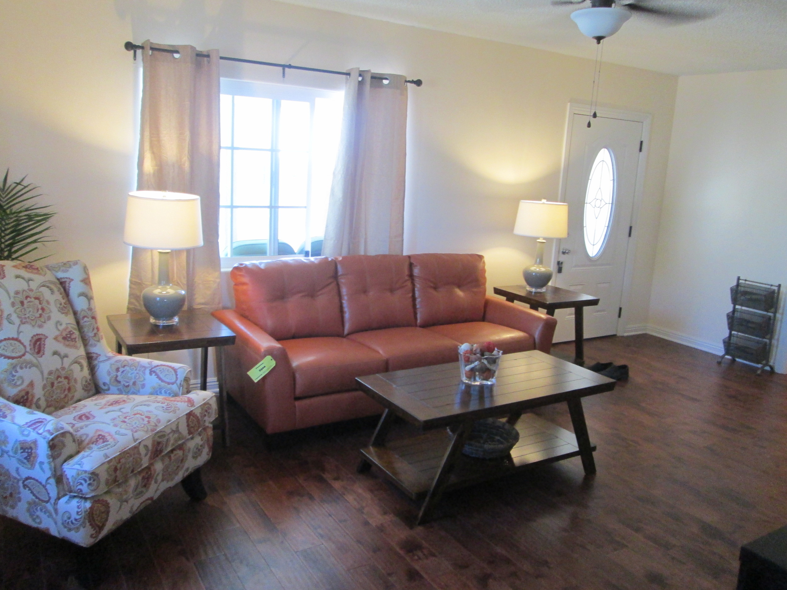 HOPE donors provided funding to furnish the entire home: from bedroom furniture to small appliances. 