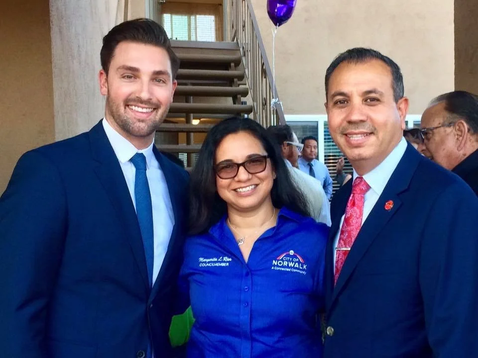 Photo_Council Member Ian Calderon, Council Member Margarita Rios, and Senator Tony Mendoza (Email) .jpg