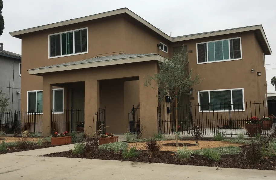 HOPE's newest housing on Rosecrans Avenue in Norwalk.
