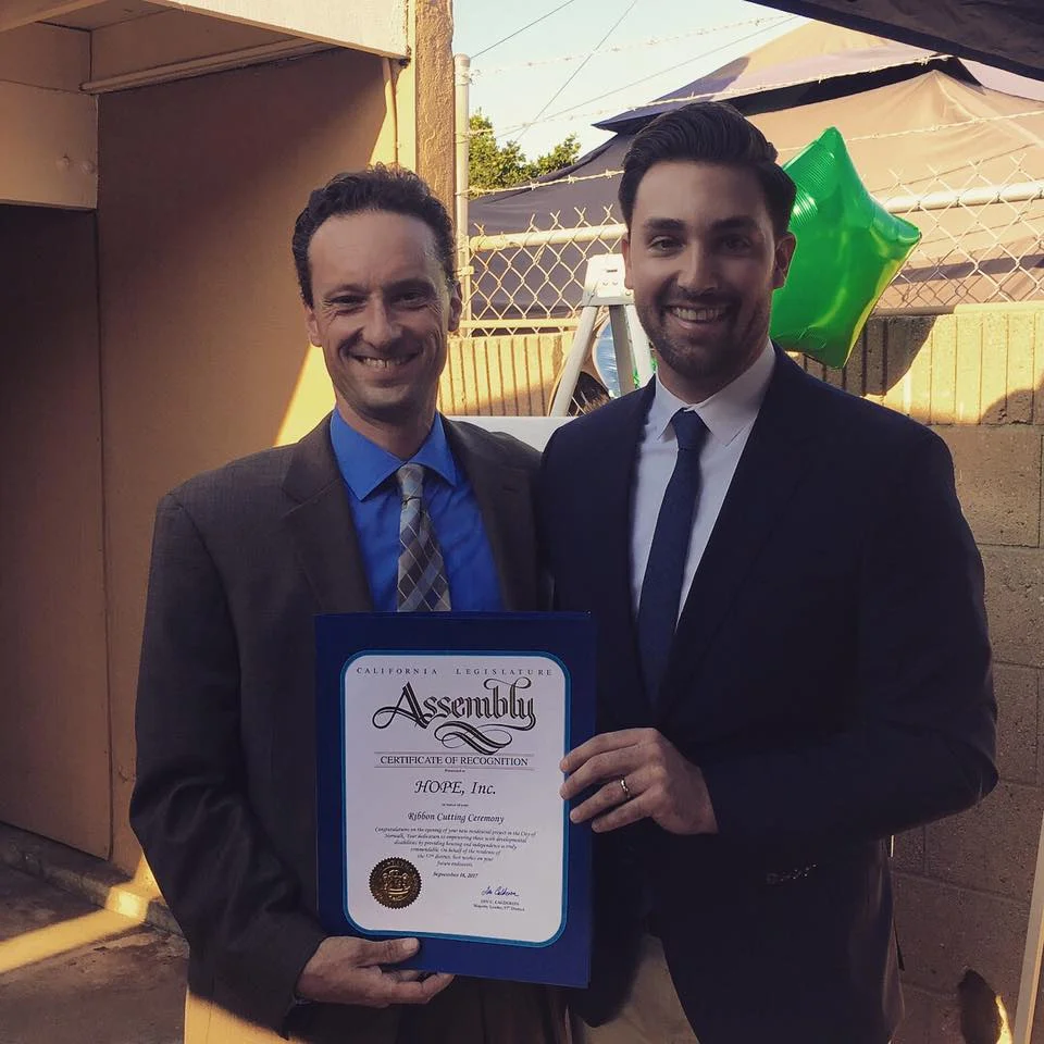 Photo_Kristin Martin and Assembly Member Ian Calderon.jpg