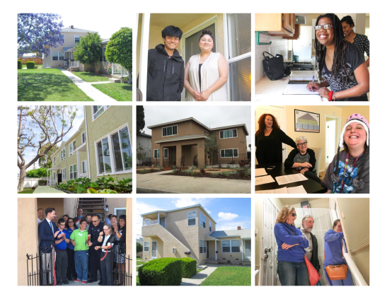 2017 Photos of HOPE housing completed and residents moving into their new homes.
