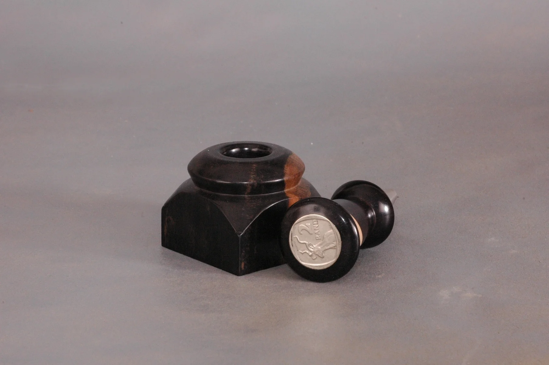African Blackwood Wine Stopper