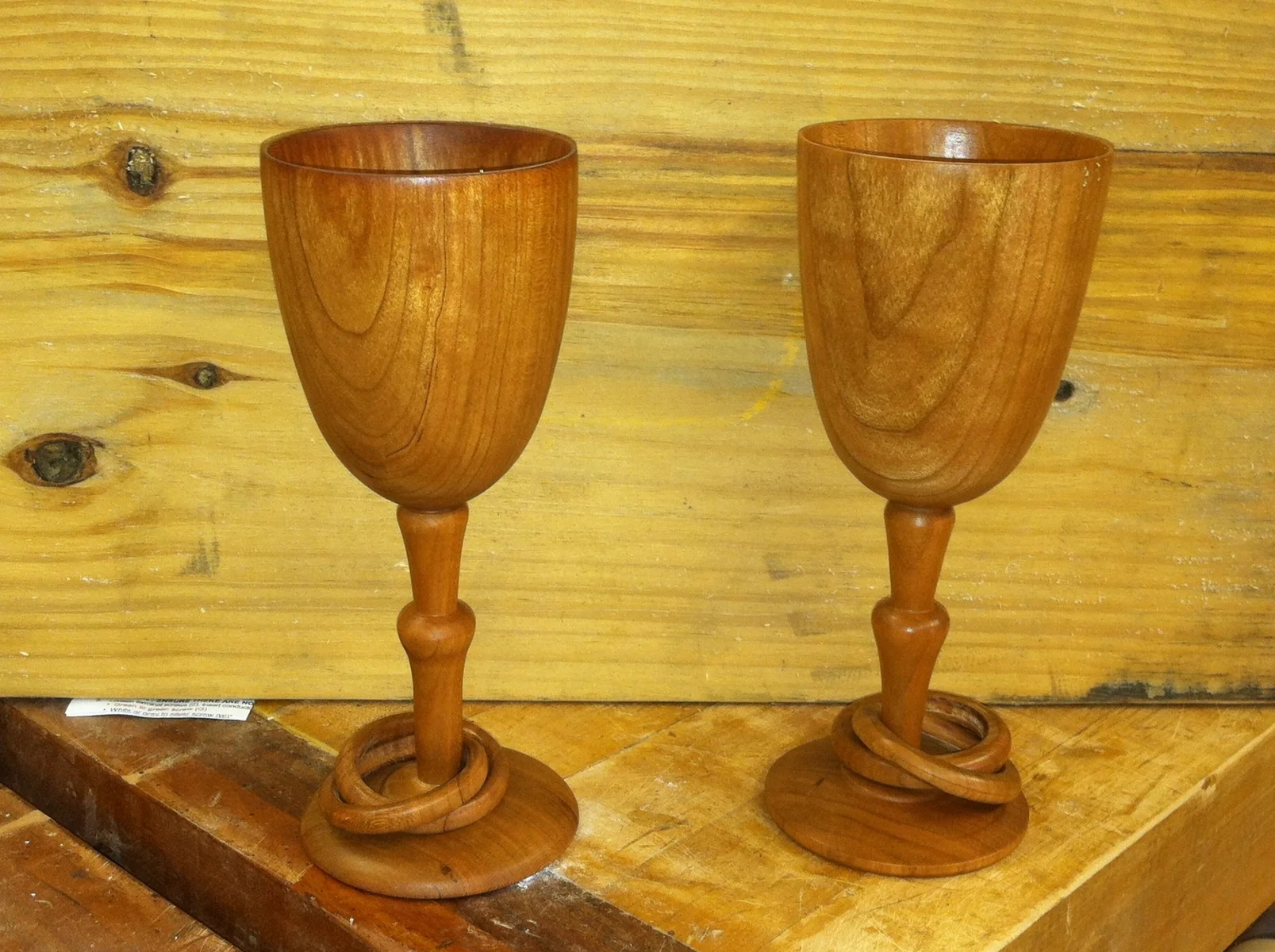 Another shot of the 5th year glasses - before they left the turnery and got their "formal portrait" taken. 