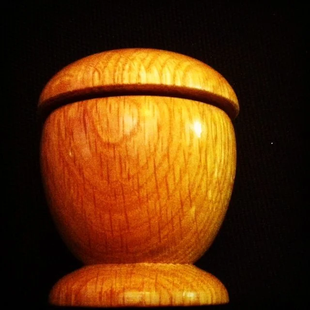 Acorn style box in oak