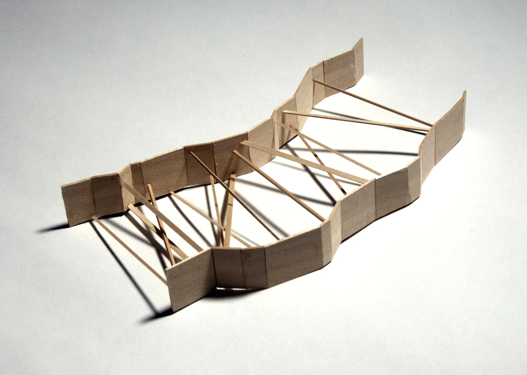 River Form, 2014, Basswood, 12 x 8 x 1"