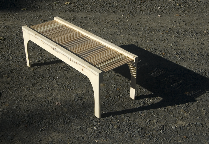 Coffee Table, Pine, 15 x 36 x 12"