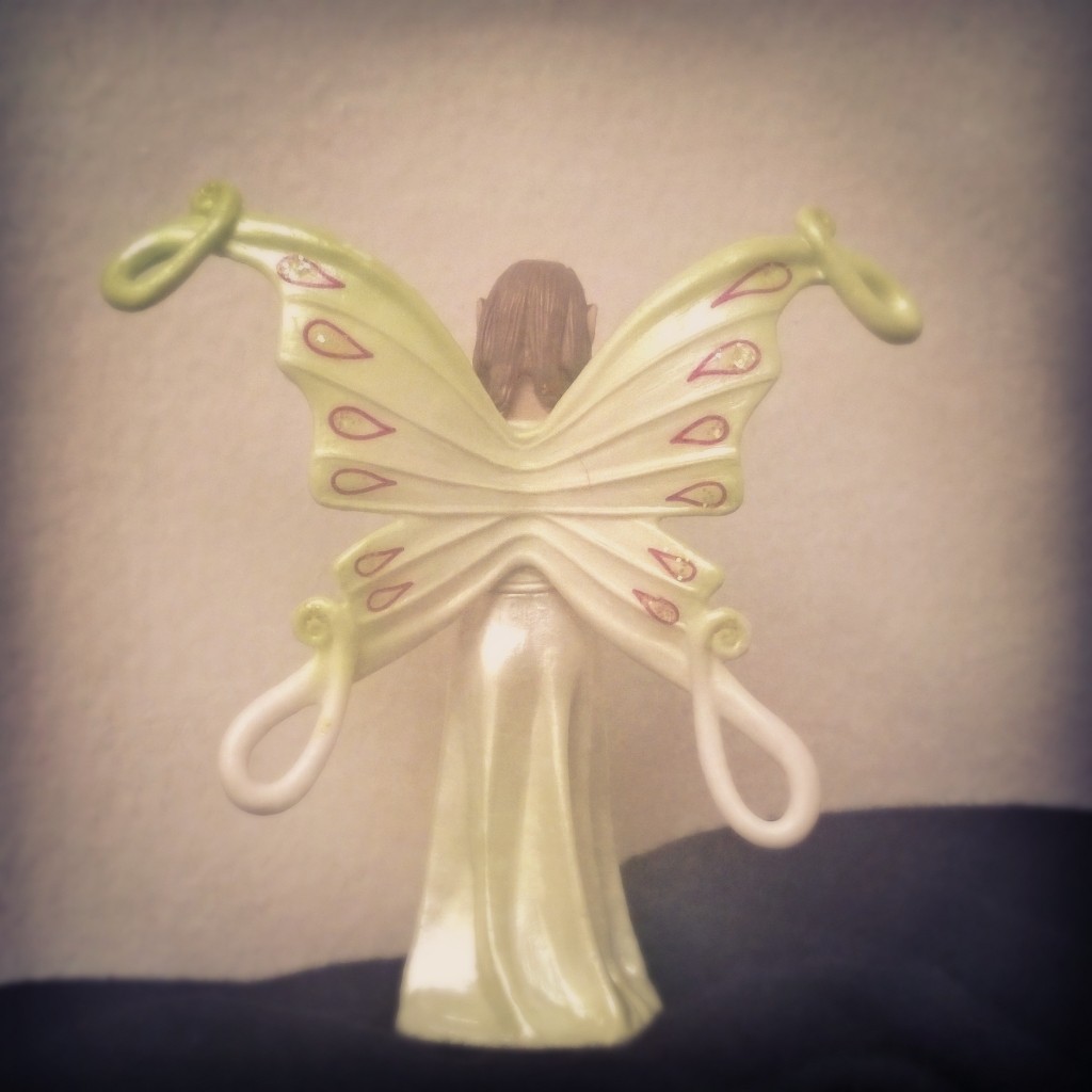 like a butterfly fairy...