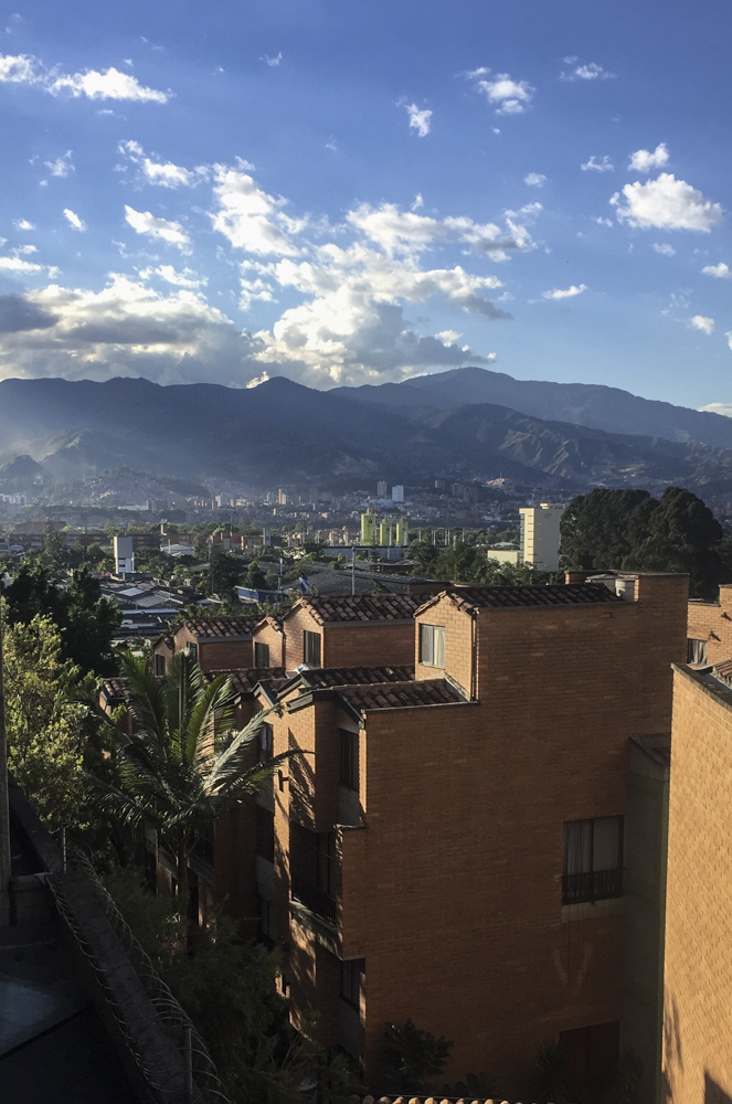 The much-appreciated view from our second apartment.