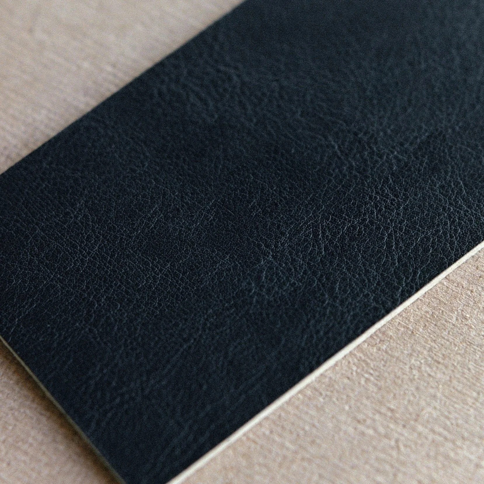 Black Vegan Leather