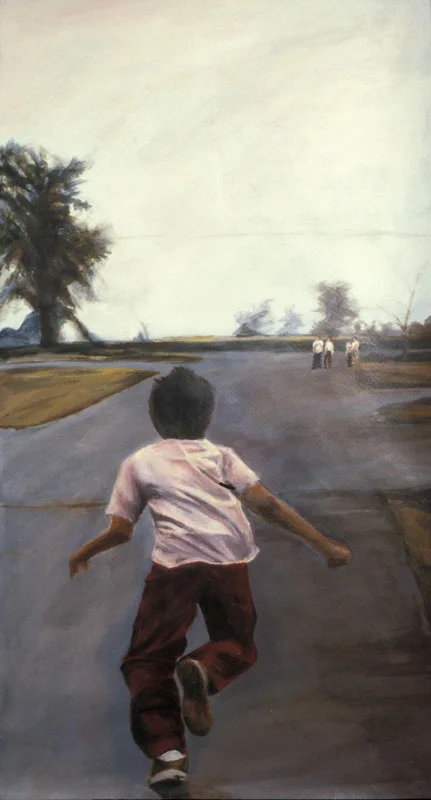 acrylic on paper; 1999