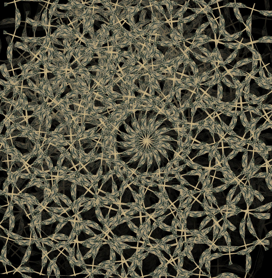 Infinite Fish no. 6; digital drawing; 2007