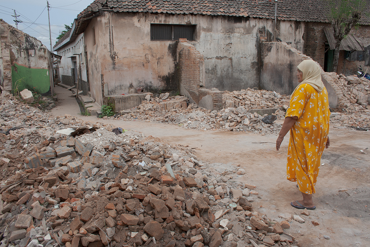 Yogyakarta, Indonesia -after 2006 earthquake