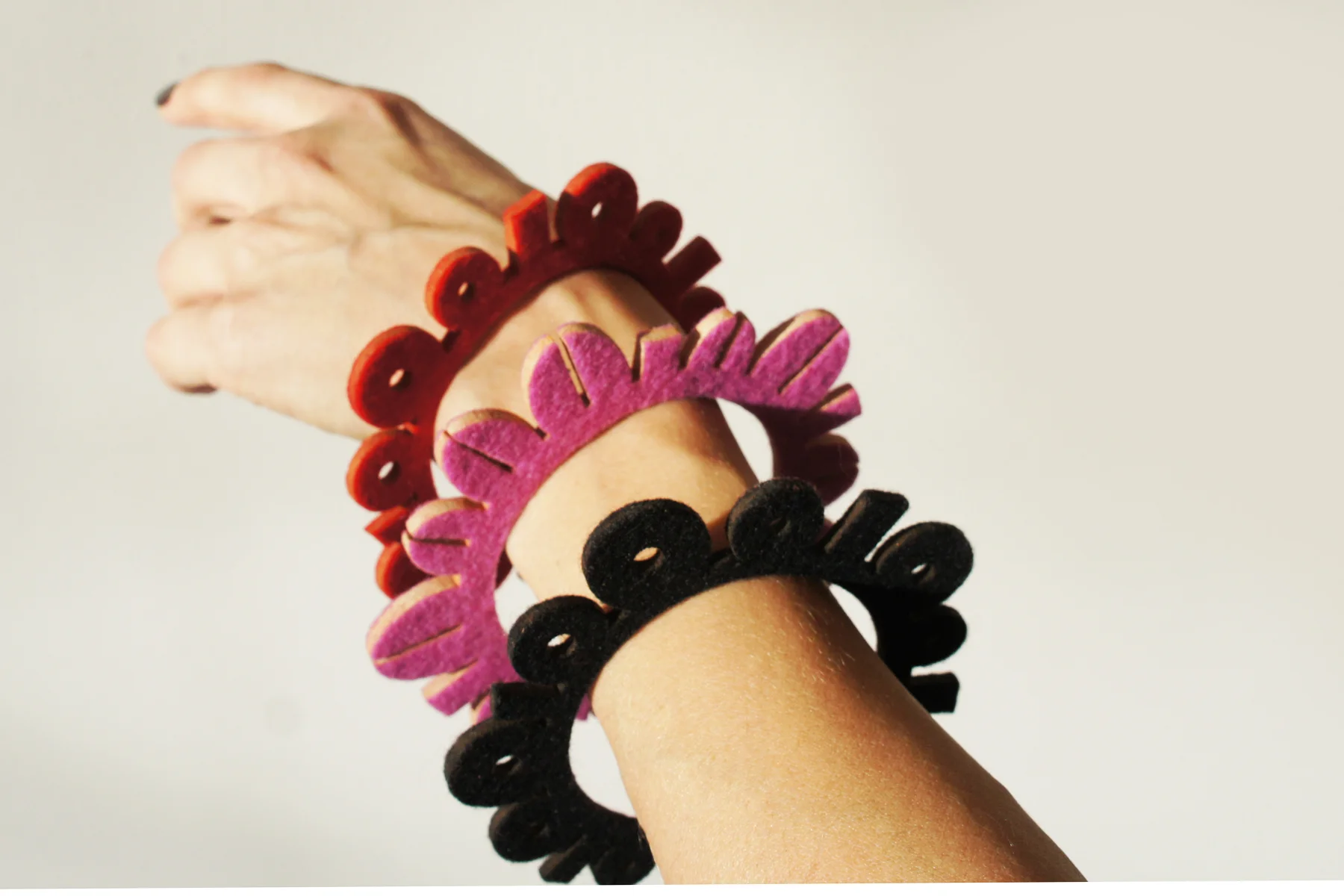 Binary Bracelets Set of 3 on wrist copy.jpg