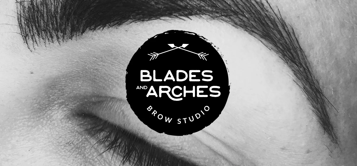 Project: Logo design, web design // Client: Blades and Arches