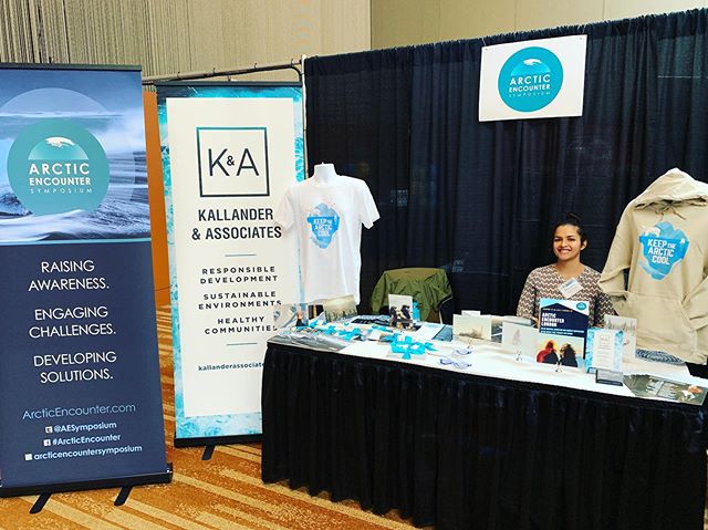 K&amp;A is here at the #OGalaska conference today! Come by our booth to learn more about our mission at K&amp;A and also what&rsquo;s up next at @arcticencountersymposium!
.
.
#arcticencounter #alaska #missionminded #clientdriven
