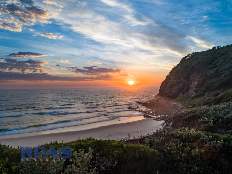 Boomerang south headland sunrise