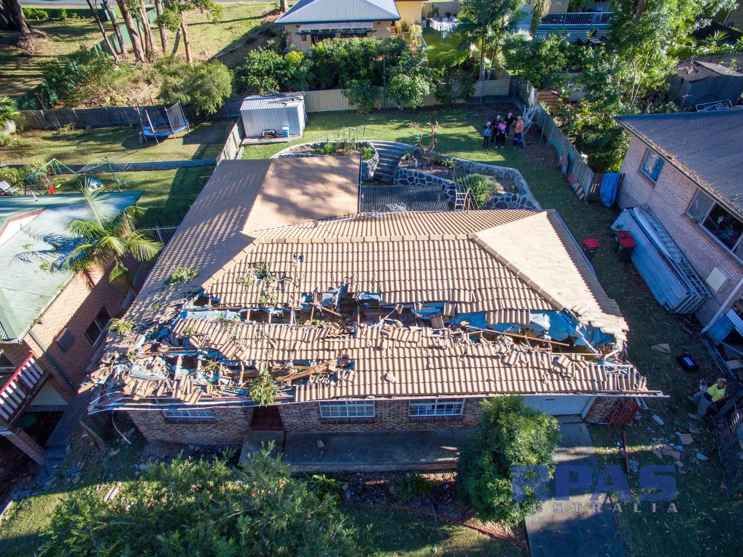 Storm damage inspection
