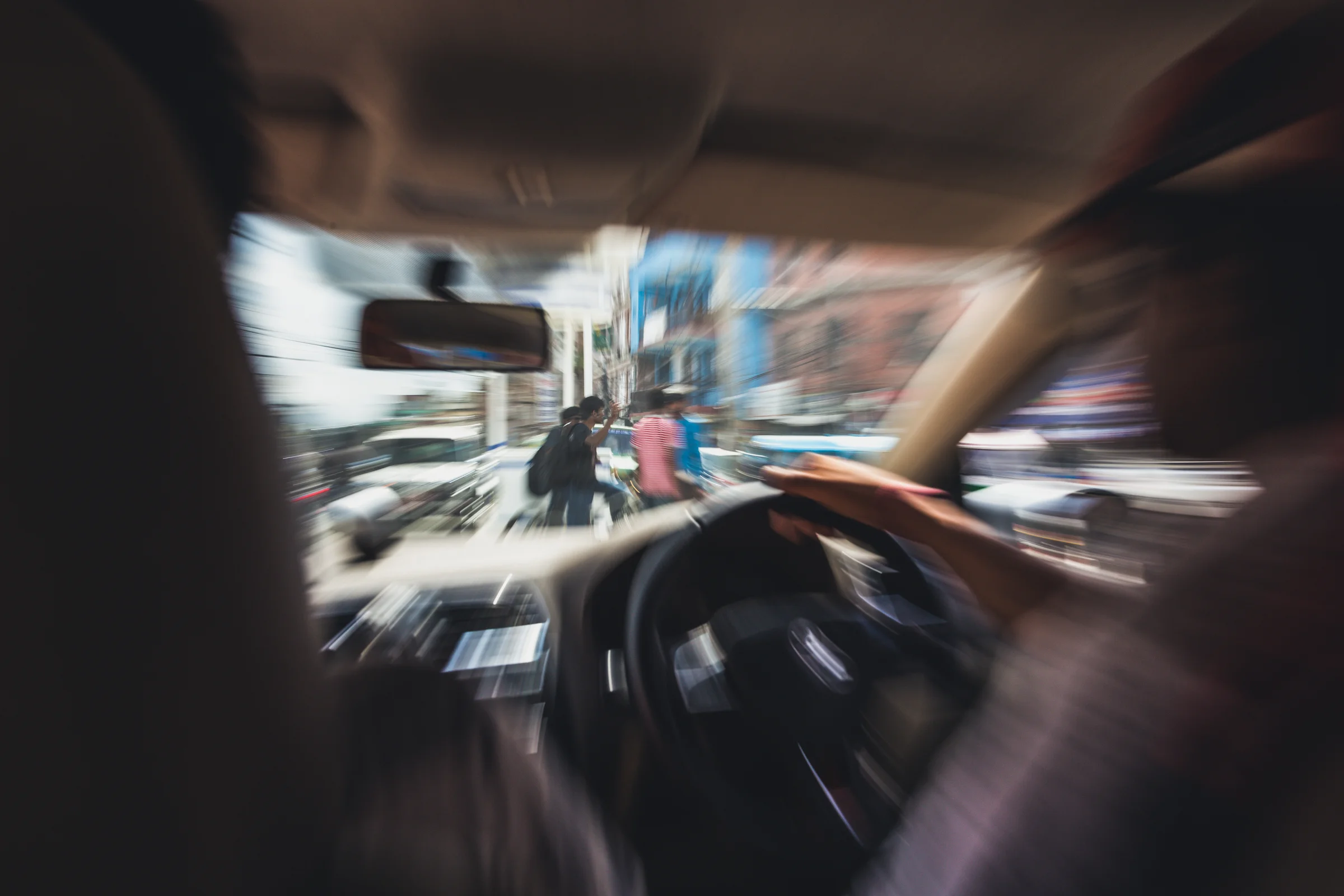 Standard Kathmandu Chaos on our way to Swayambhunath, otherwise known as 'Monkey Temple', 24mm f11 1/25 ISO100