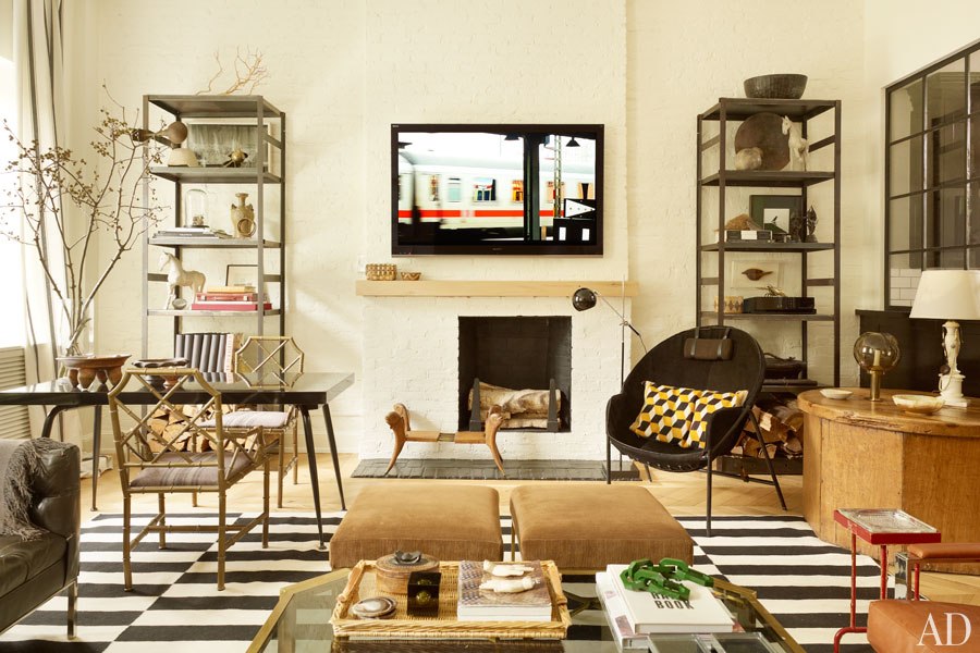 Line, Tone, texture, Pattern, Contrast, Shape - This room has it all!