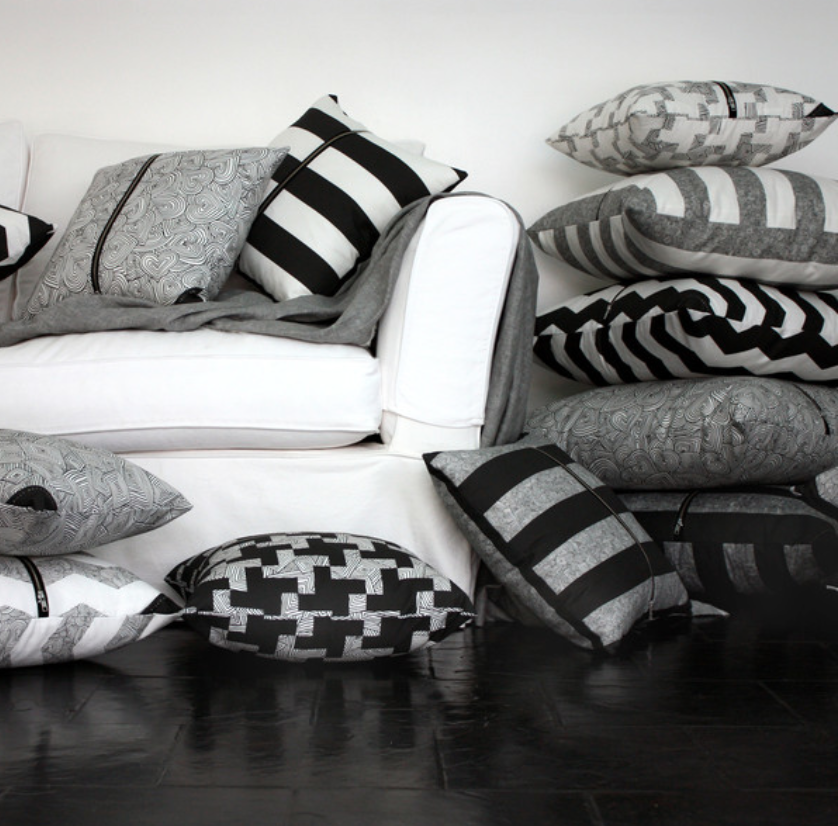 A huge range of patterns and colours available in cushions & bags. so many amazing patterns to choose from!