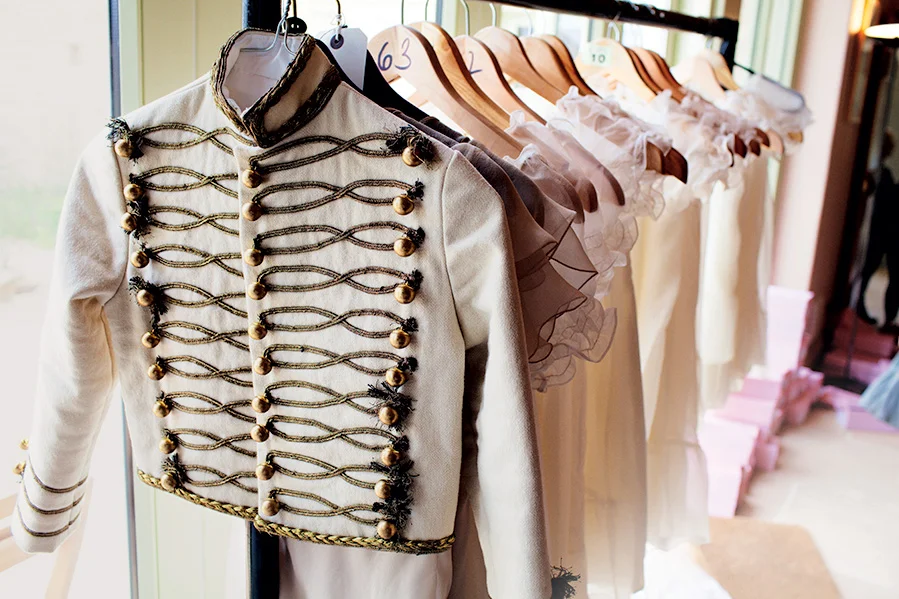 A pageboy military jacket