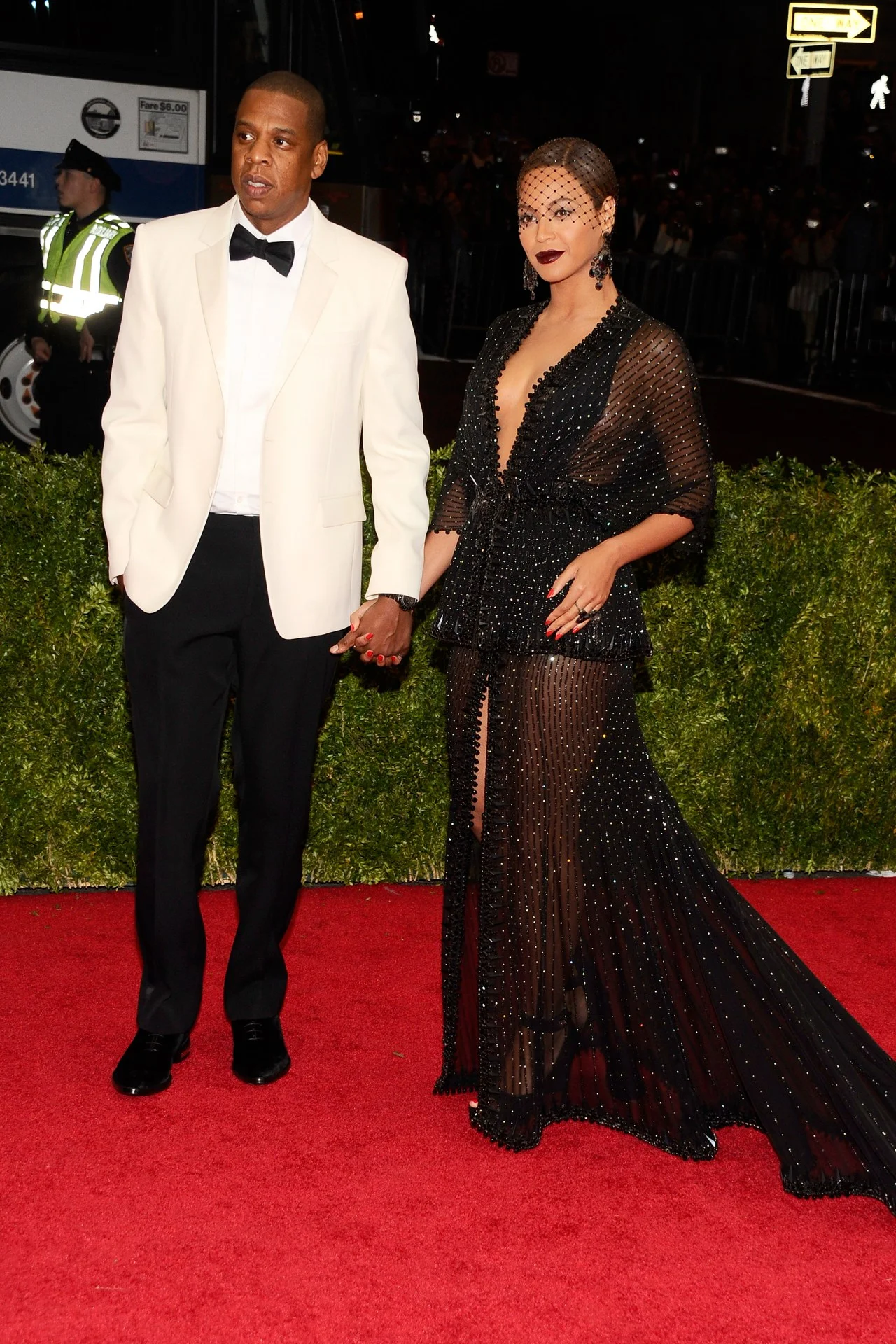 Jay-Z and Beyoncé both wore Givenchy