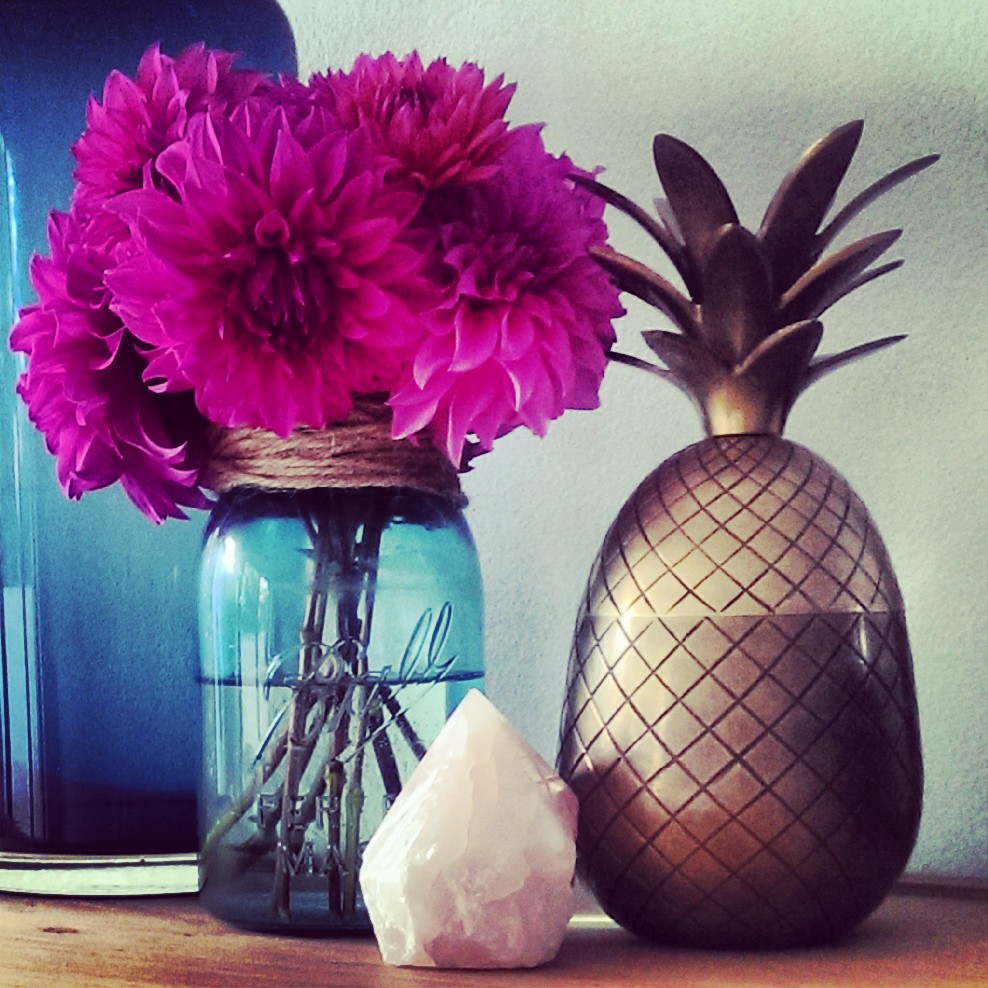 "Blooms for me are always my go to – they instantly lift and transform a boring room. They add a beautiful focal point and the beauty of them is that you can add a new accent each week, depending on your mood. When I’m feeling romantic I love to buy scented roses. Not only do they fill the room with a luscious rose scent, they transform from a tight bud in to a full bloom, creating an evolving spectacle on your coffee table." - Danielle
