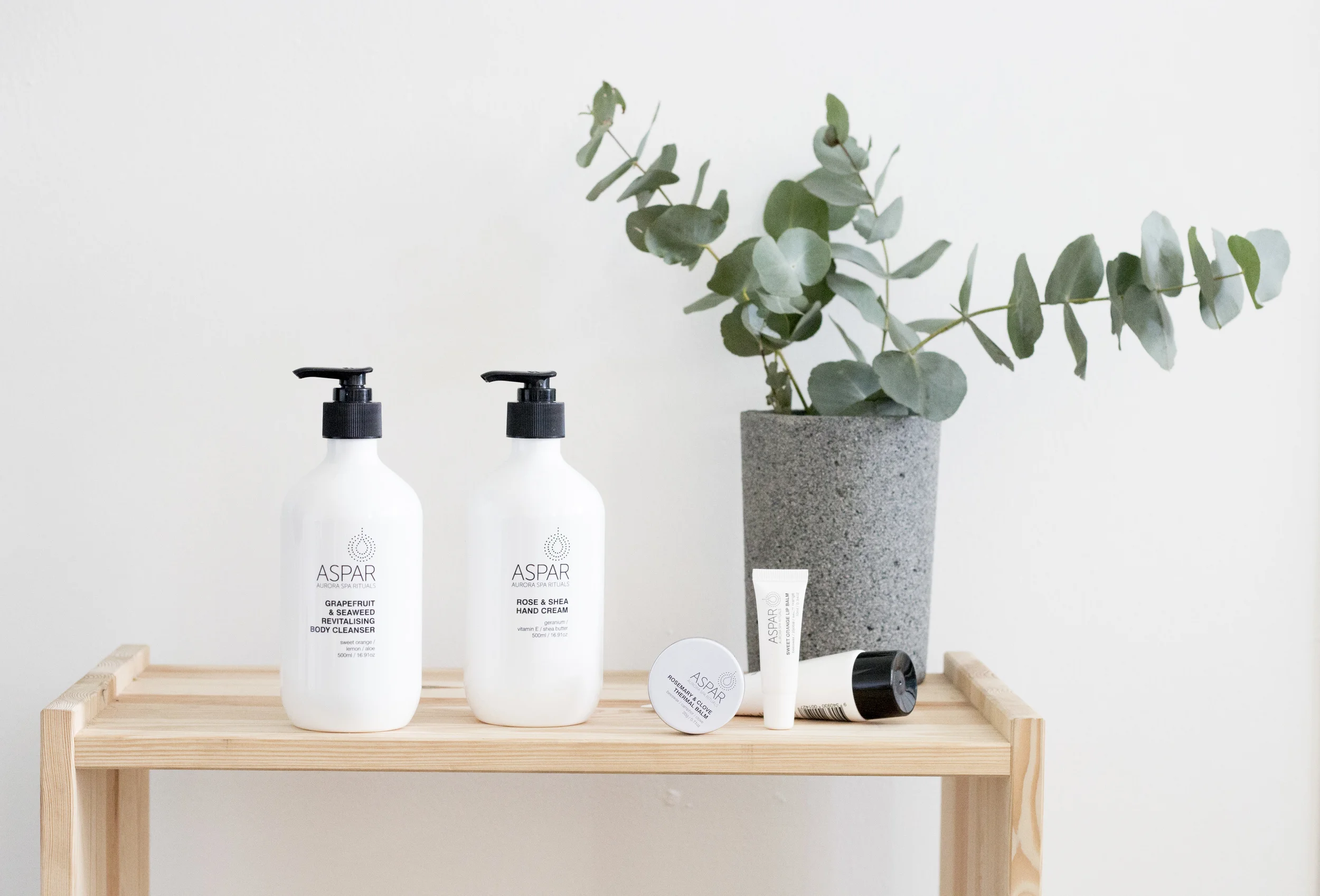 Product Photography & Styling Skincare & Candle - Aurora Spa