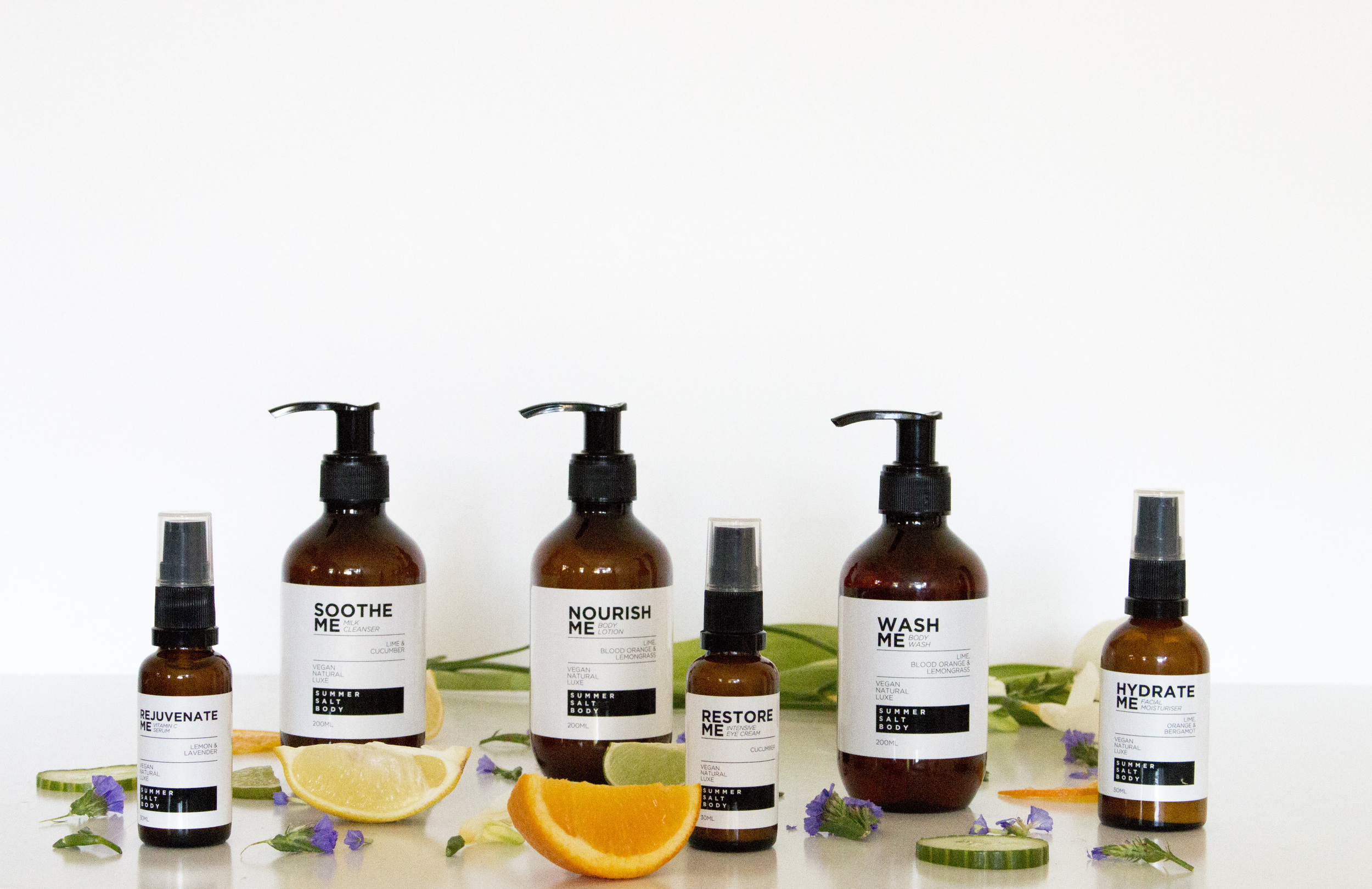 Product Photography & Styling Skincare - Summer Salt Body