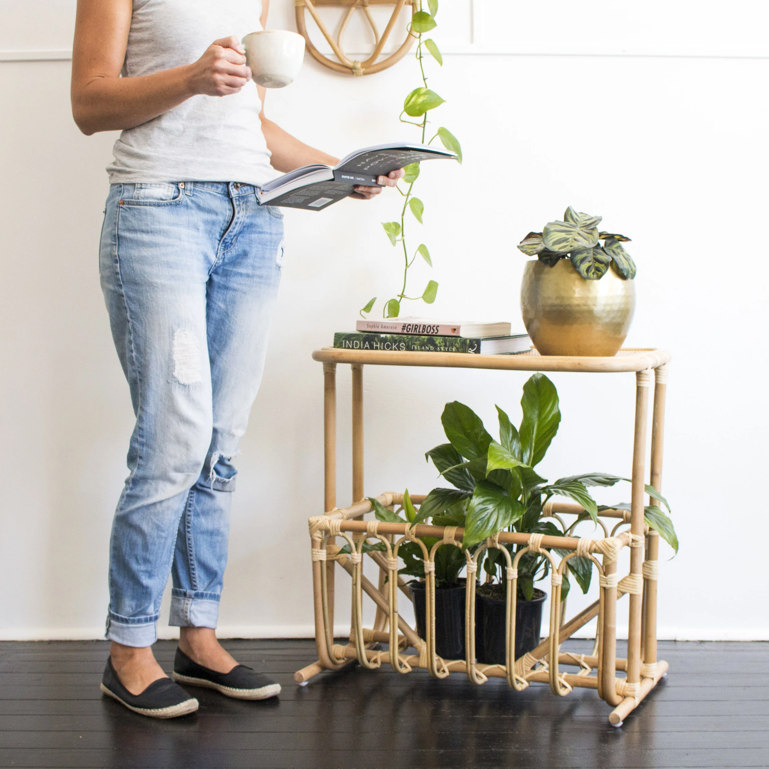 Product Photography & Styling Side table and shelf - Au Fait