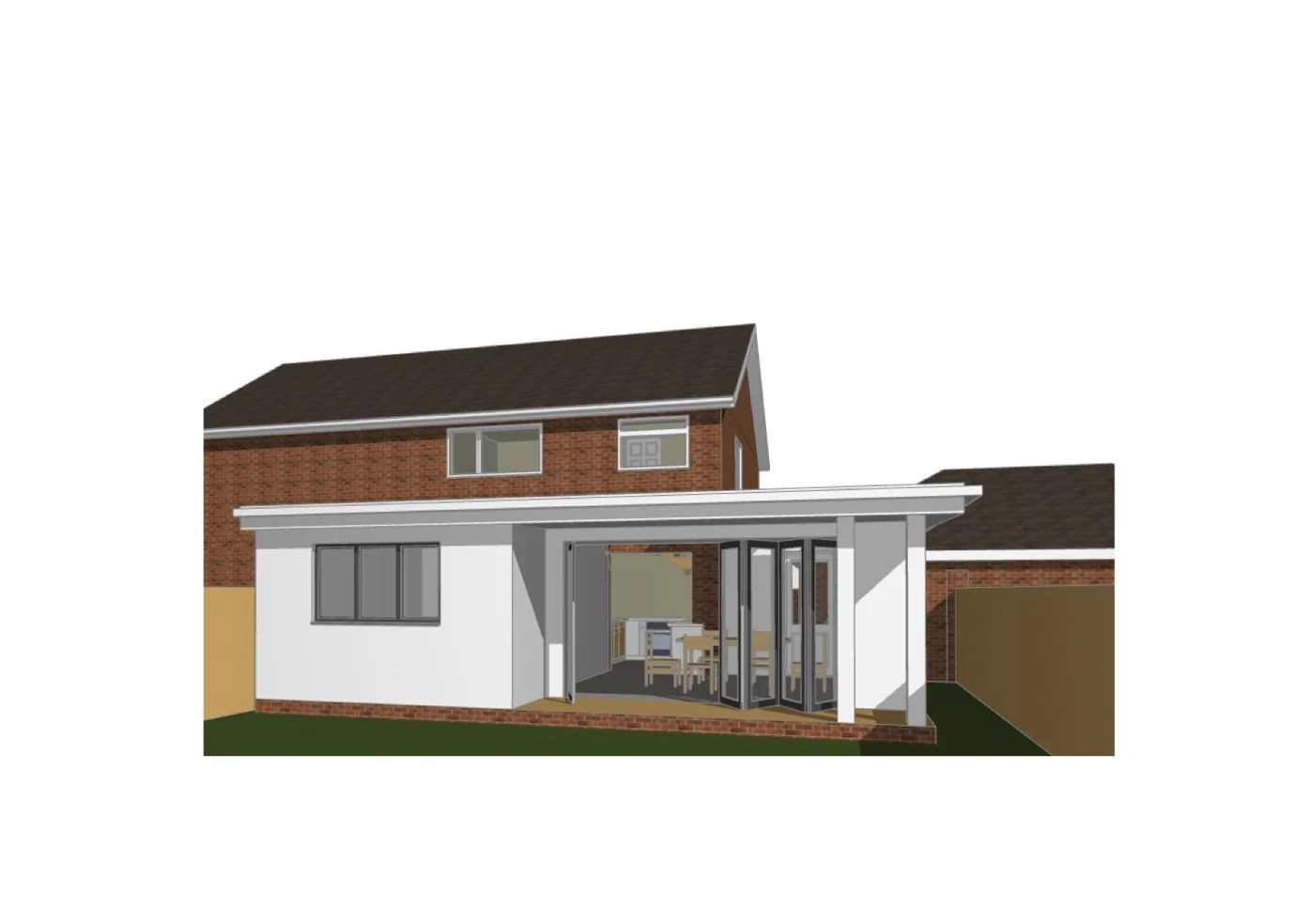 Proposed rear extension