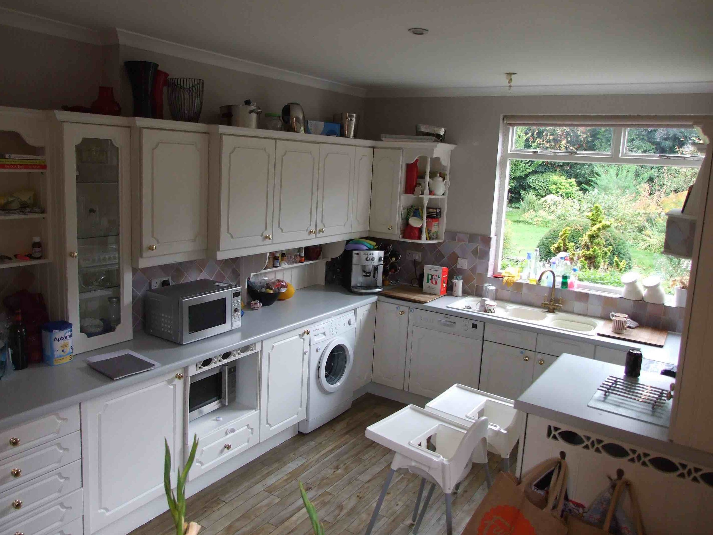 'Before' kitchen....