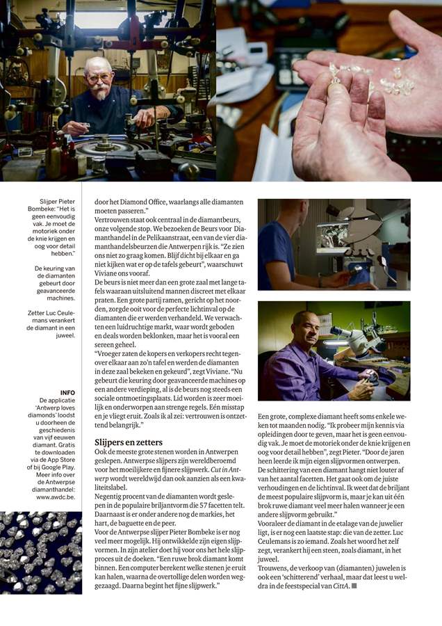 Citta // Gazet van Antwerpen 11 2015