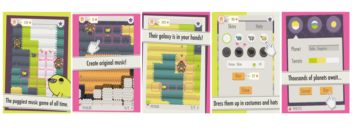 Pug app store marketing