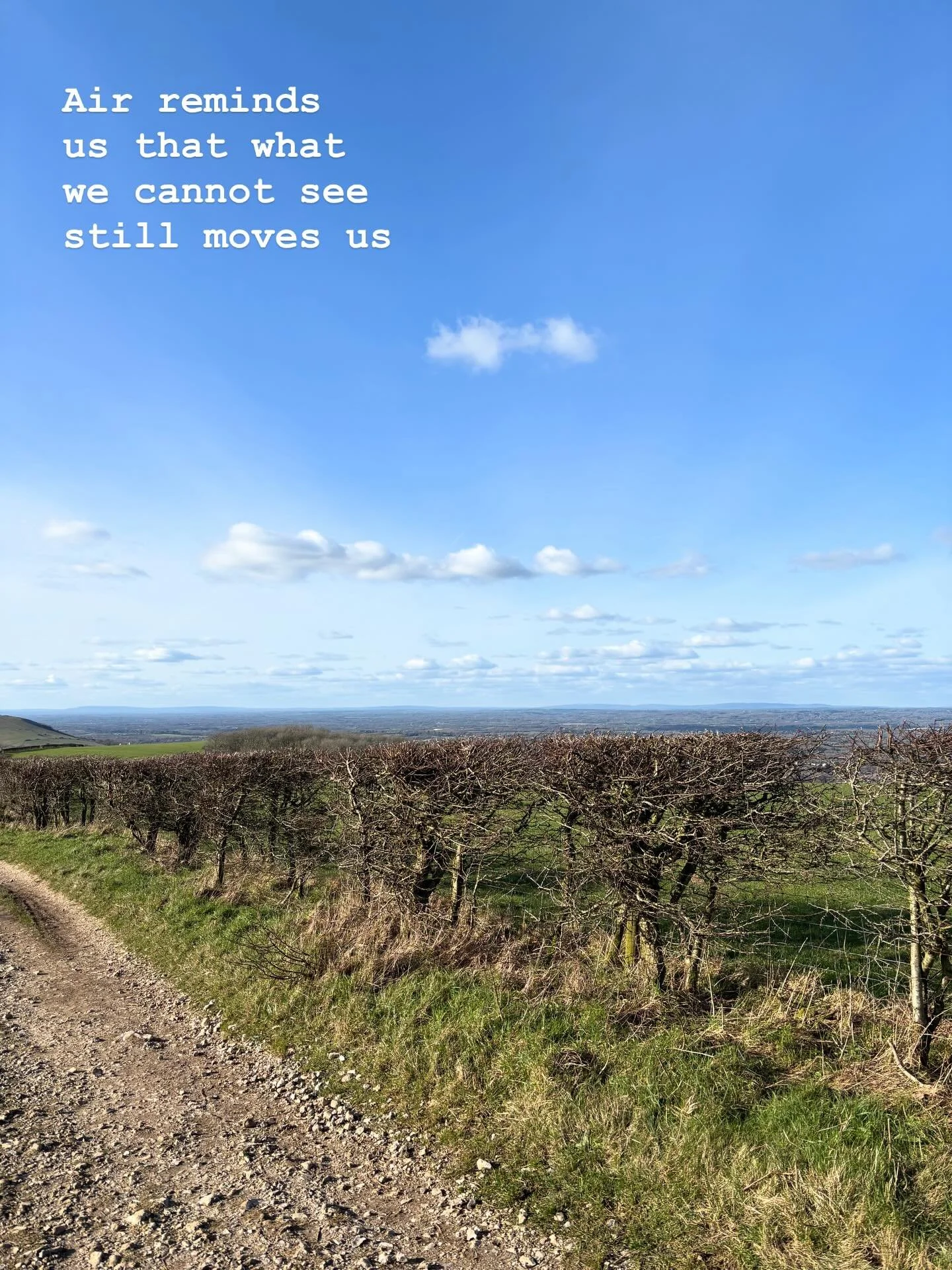 I&rsquo;m deep in creation mode right now and the oracle is unfolding in real time. 

We took a glorious walk on Saturday up to Ditchling Beacon 🌬️ which felt so aligned, as the air cards are coming into focus. Feeling the wind and experiencing the 
