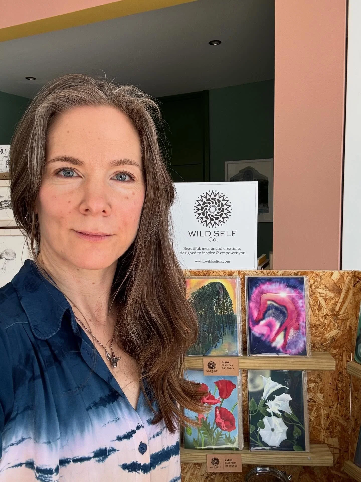 The sun is shining and Brighton is buzzing this morning 🌞 It definitely feels like the full moon is adding to vibes today. 🌕

I&rsquo;m really happy to be part of @artistsopenhouses festival. 

Do pop in and say hello 👋 

#wildself #feminineenergy